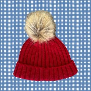 J.CREW Red Beanie